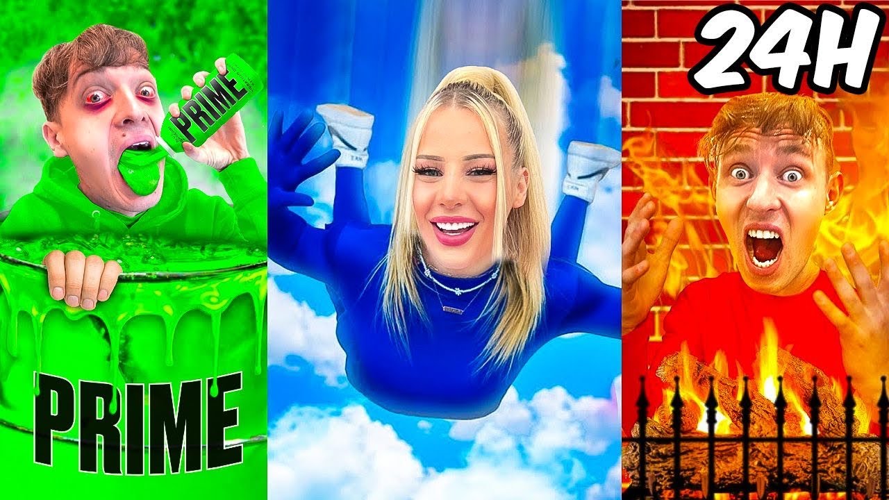 WER LÄNGER ÜBERLEBT mit EINER FARBE gewinnt 10.000€!