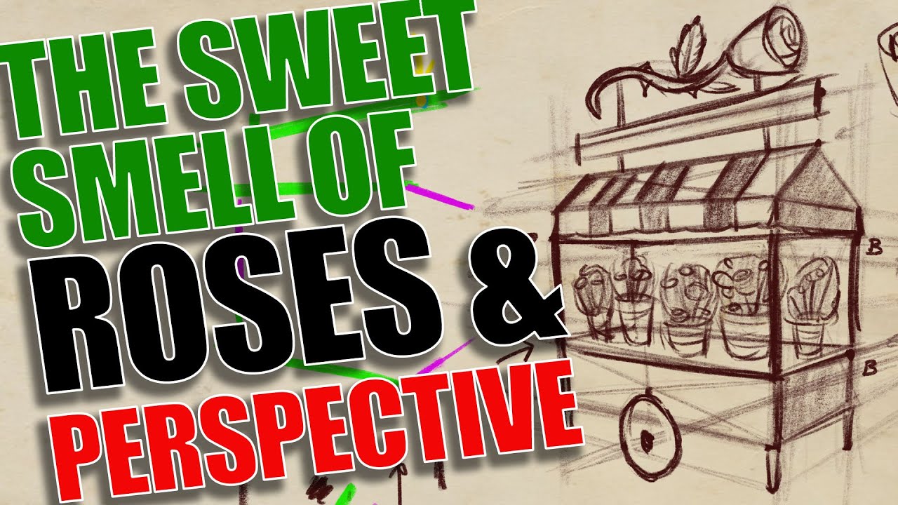 How to Draw a Flower Cart in Perspective | Fun + Practical Tutorial
