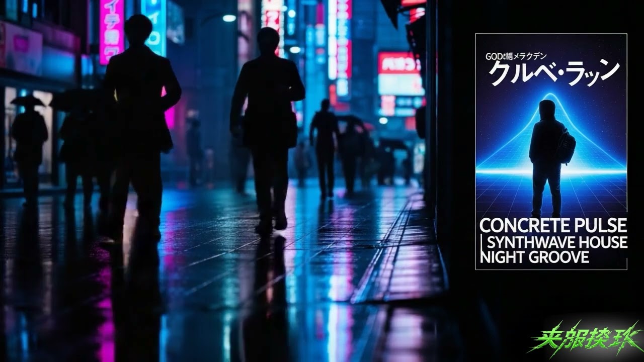 Concrete Pulse 🏙️ | Synthwave House Night Groove