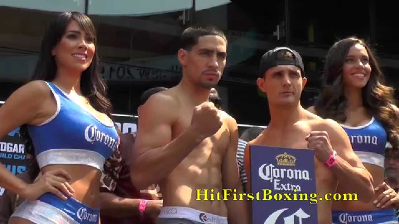 Danny Garcia vs Rod Salka Weigh In & Face Off