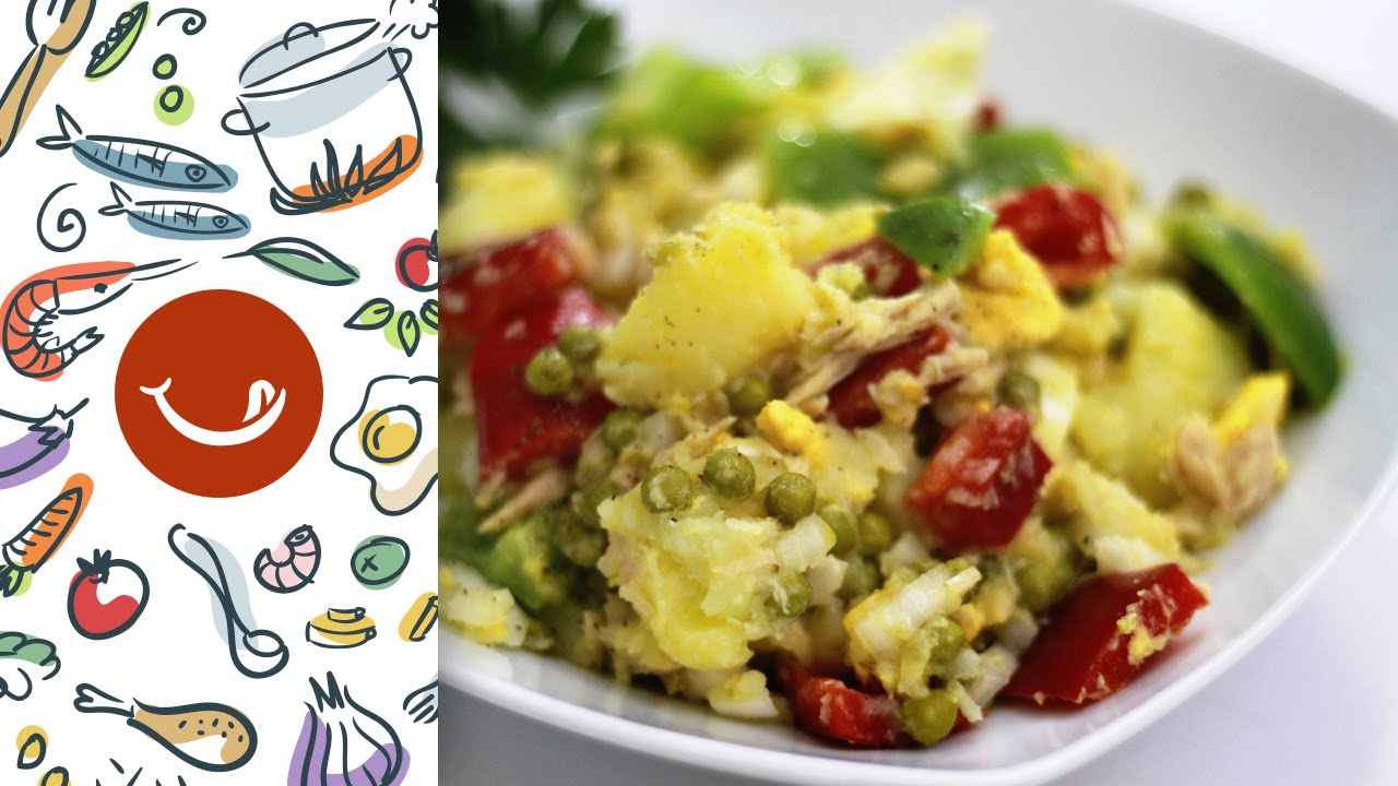 Cómo preparar una ensalada Campera