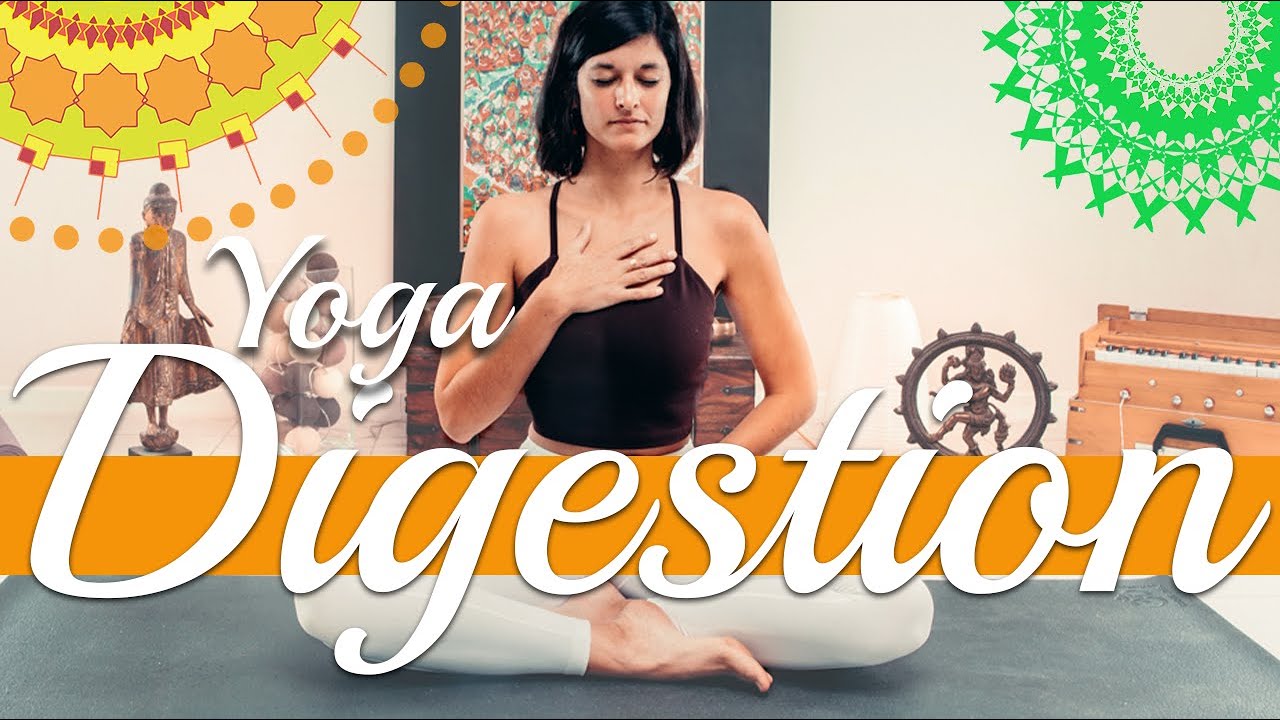 HathaYoga •30mn• Aider à la digestion et faire circuler l'énergie (Massage des organes internes)