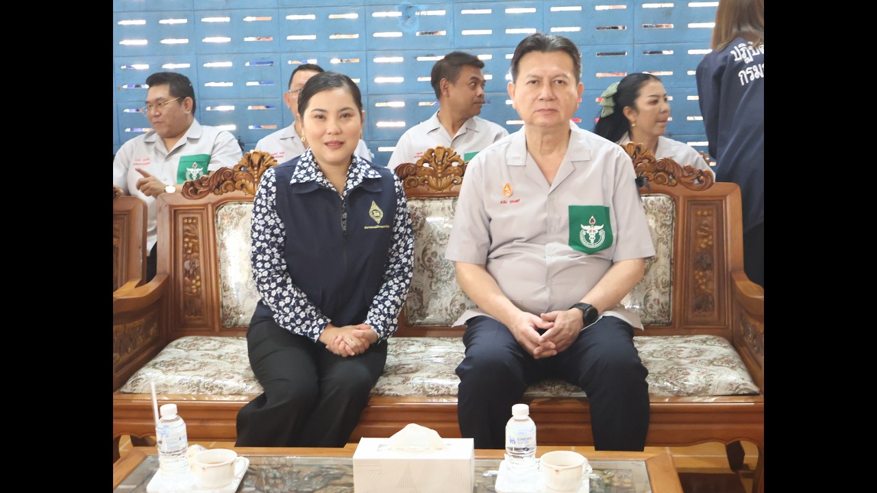 ผู้ว่าชาธิป ผวจ.กพ. เปิดกิจกรรมหน่วยบำบัดทุกข์ บำรุงสุข สร้างรอยยิ้มให้ประชาชน(อำเภอโกสัมพีนคร)