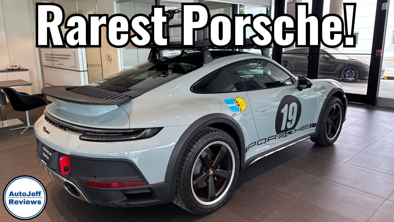 The Rarest, Coolest 2024 Porsche 911 Dakar! Good luck finding one!