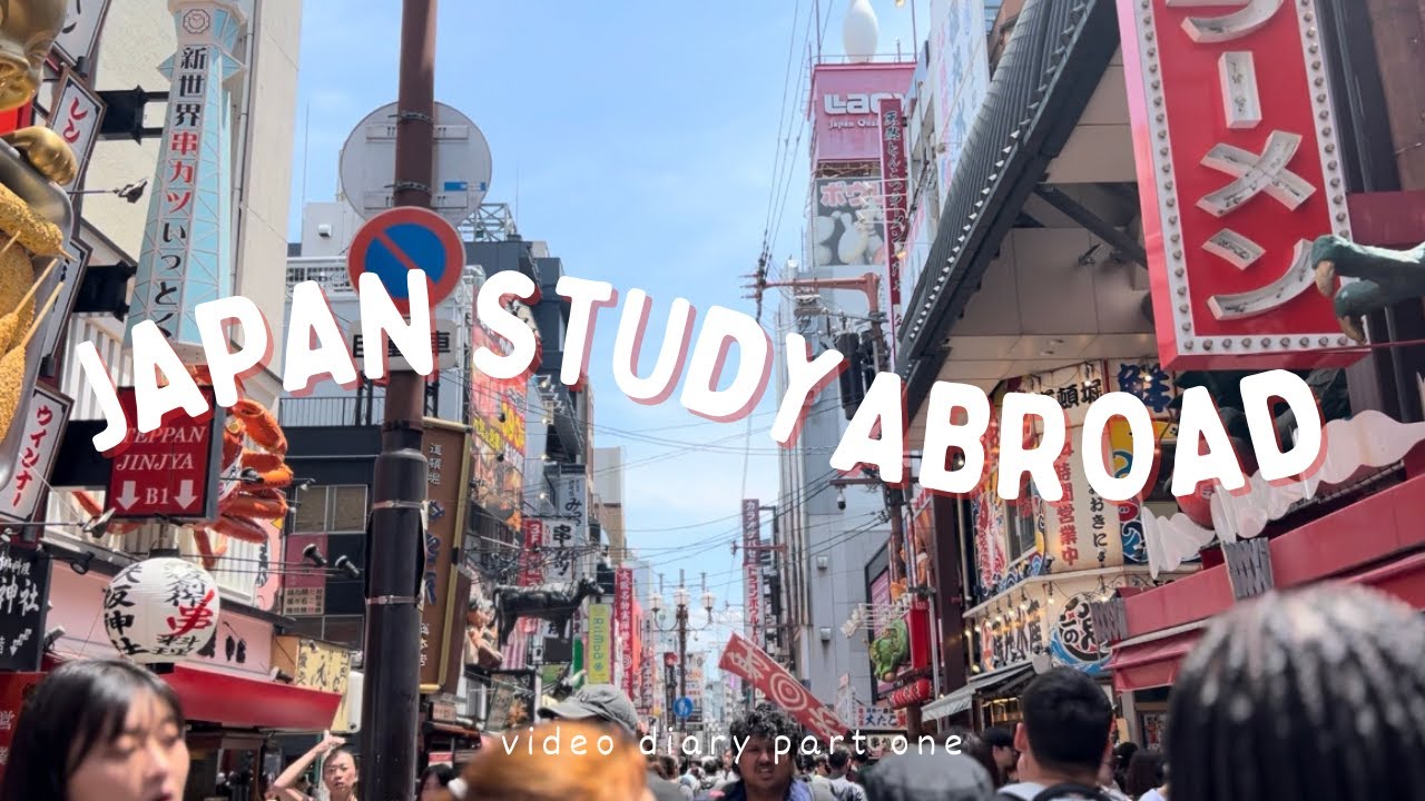 japan study abroad (part 1) 🇯🇵✈️  | travel day & downtown kyoto