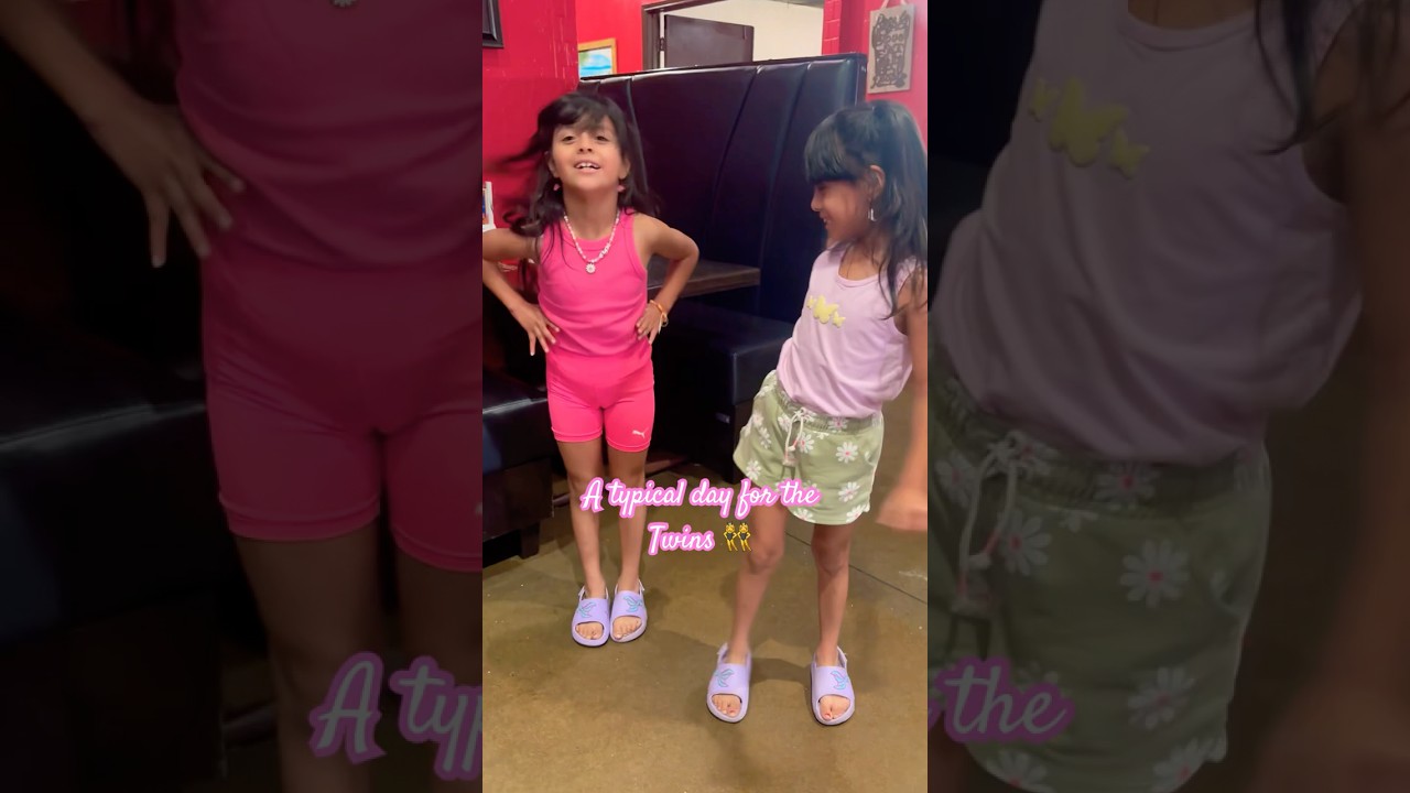 Summer day in a twins world #summervlog #dancing #twinslife
