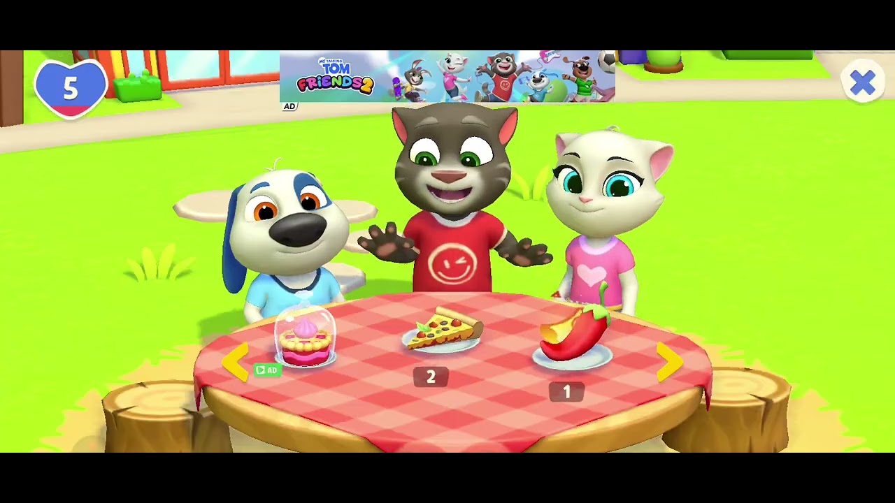 Friends 2 playing 