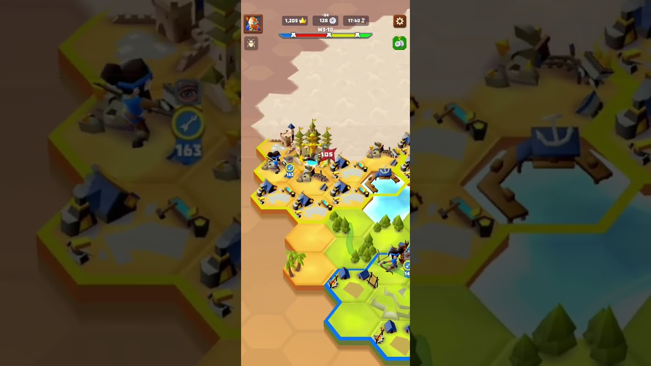 Let's Play Hexapolis Part 6 - Beating World 3, Desert level 10! Moving to World 4, Icelands.