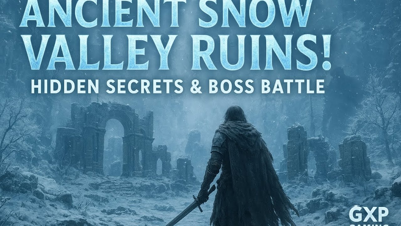 Elden Ring | Ancient Snow Valley Ruins Full Guide | Hidden Secrets, Boss & Loot | 4K Gameplay