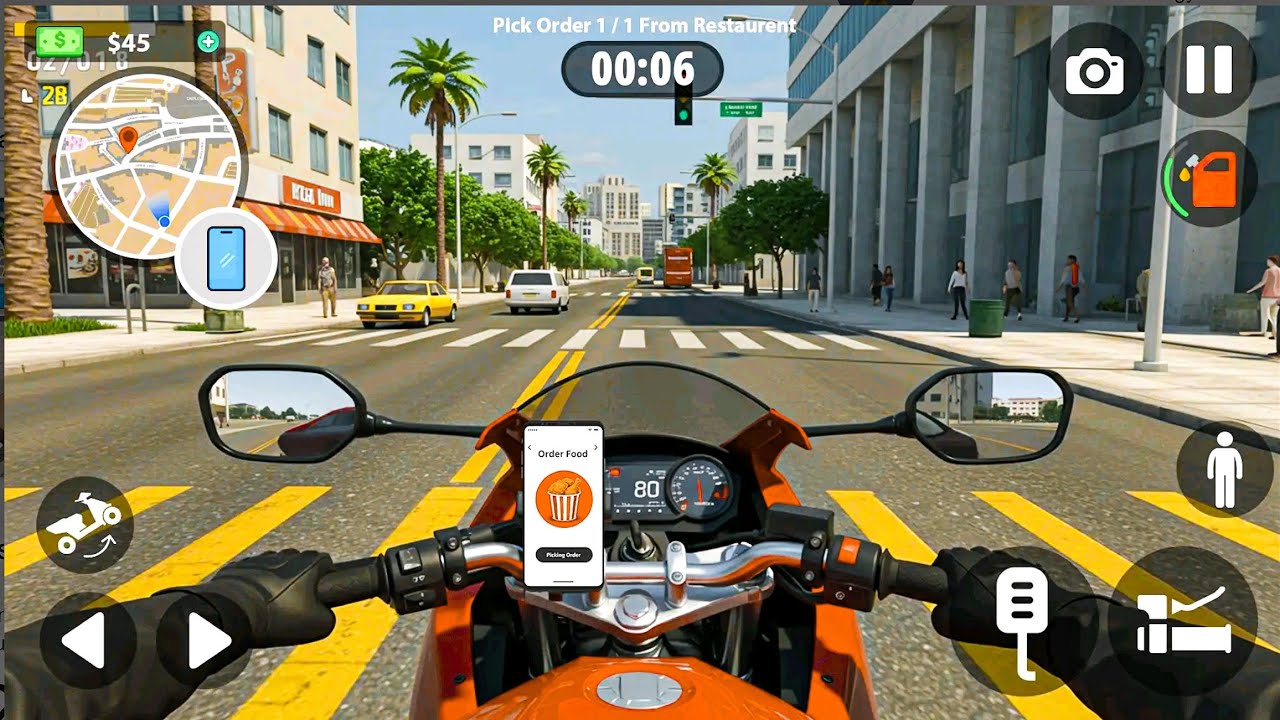Delivery Rider Life Simulator Game - Bites Delivery Boy Game - Android Gameplay 