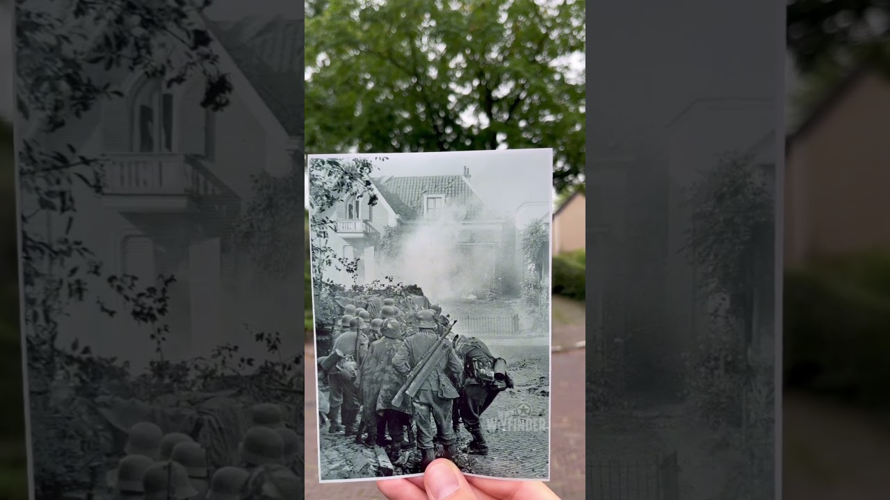 Hold The Line: Arnhem 1944 - Then and Now. #thenandnow #arnhem #history
