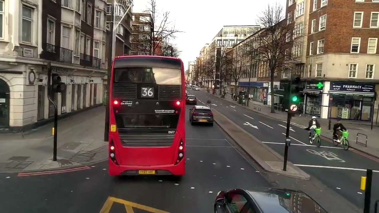 London, England Double Bus Ride | City Bus 🚌 Tour 2023 | Bus Route Hide Park Corner #london #video