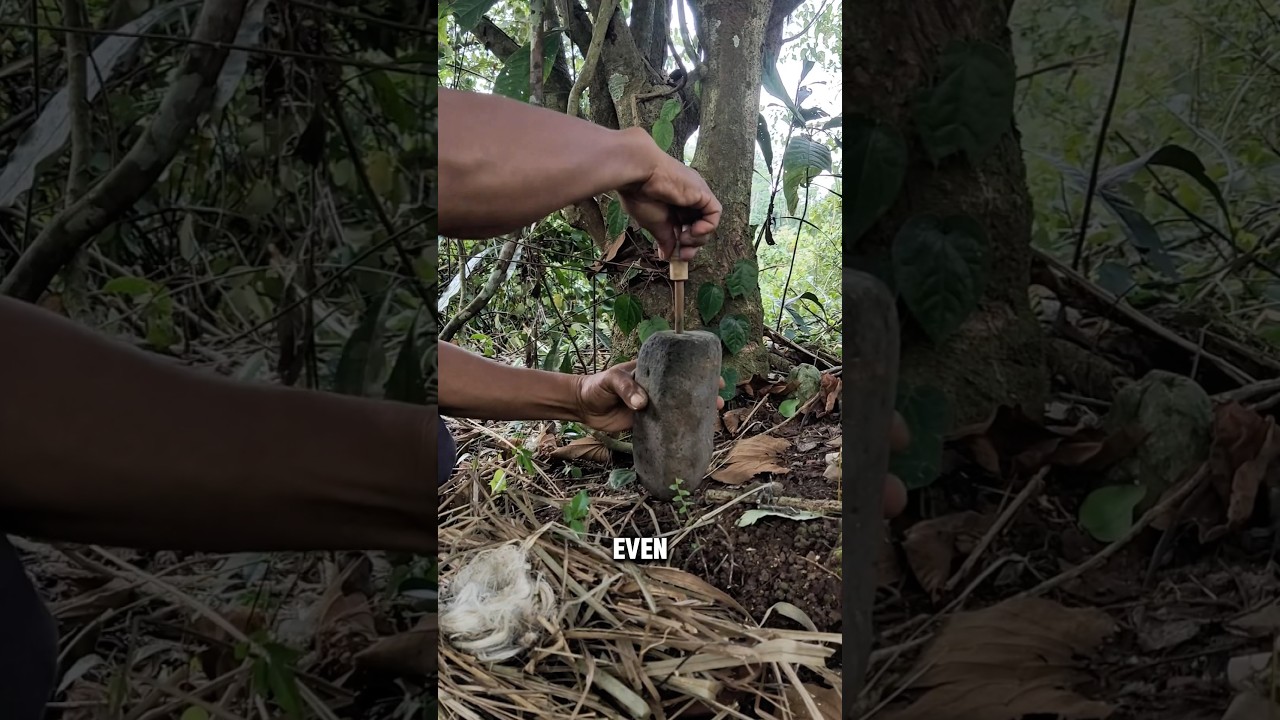 Stone Age Spark: The Ancient Fire-Making Tool That Lit Up History&rdquo;#shorts #engineering #lifehacks