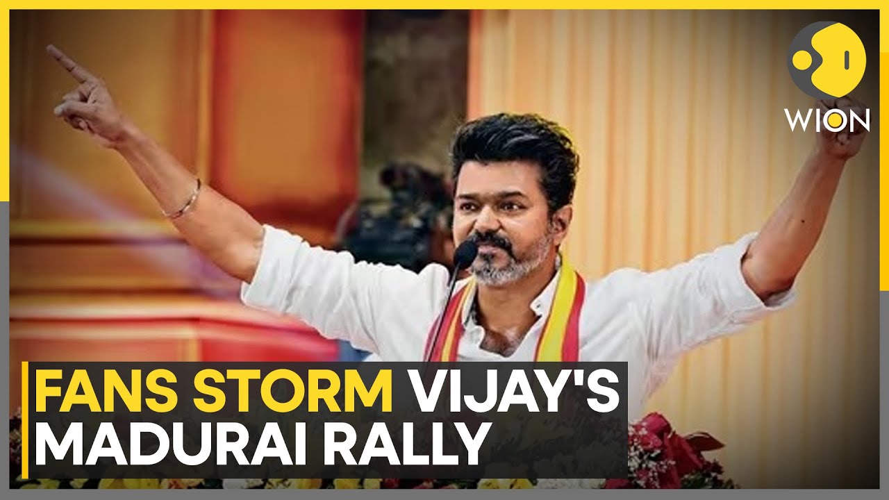 Vijay Roars in Madurai: Says DMK Out, BJP Out | TVK to Contest All 234 Seats in 2026! | WION