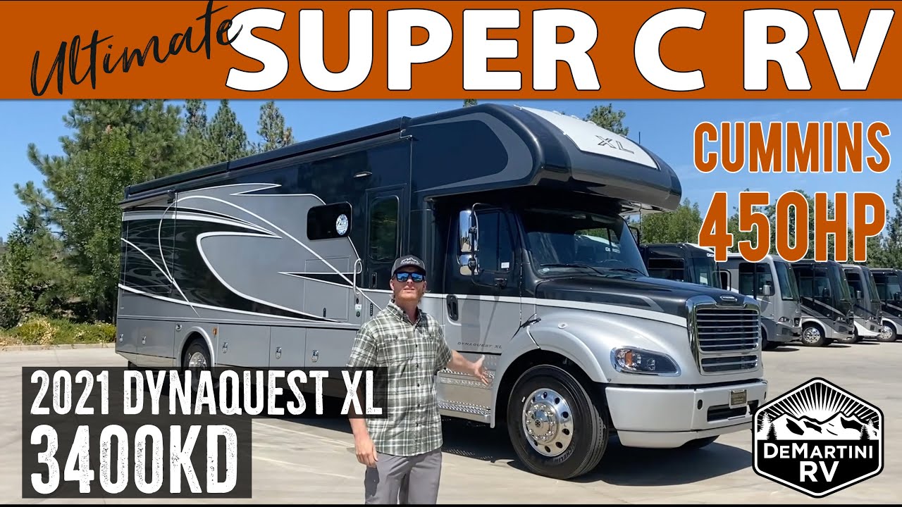 Ultimate Super C Diesel RV - 2021 Dynamax Dynaquest XL 3400KD
