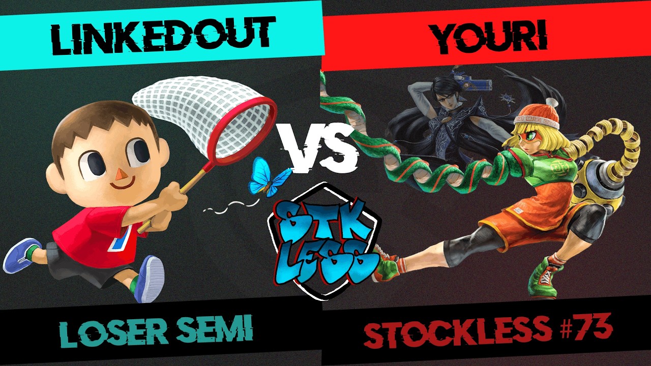 STOCKLESS 73 Loser Semi - LinkedOut (Villager) vs Youri (Min Min/Bayonetta)