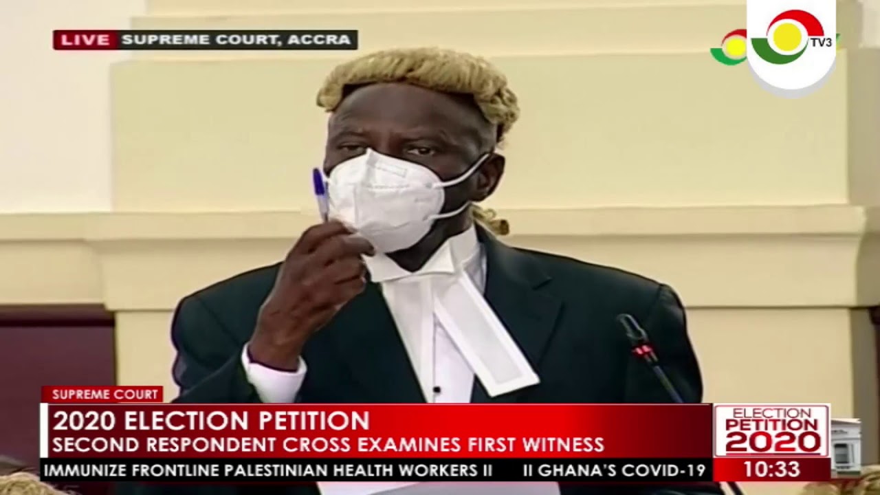 Election Petition: Lawyer Akoto Ampaw 'grills' Aseidu Nketia in the witness box