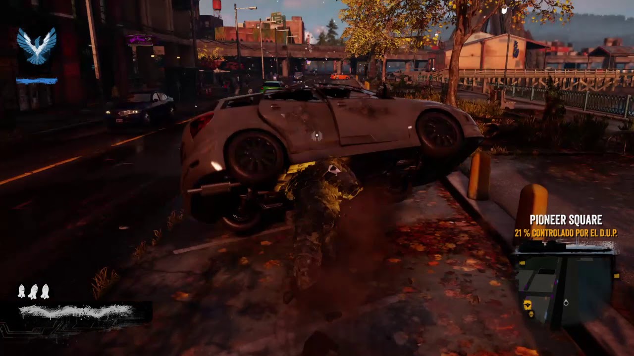 Infamous Second Son - Concrete powers showcase ( Hero's path)
