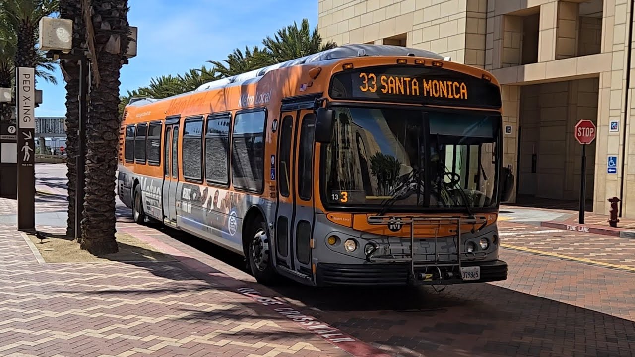 Metro Line 33 | Westbound to Santa Monica | Full Ride* | LA Metro