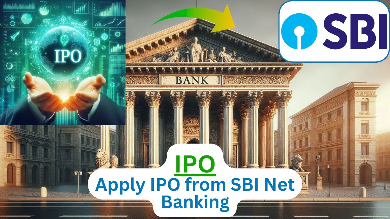 📈🎯 Drezillion's Easy Way to Apply IPO from State Bank of India Net Banking in Minutes | ASBA | IPO