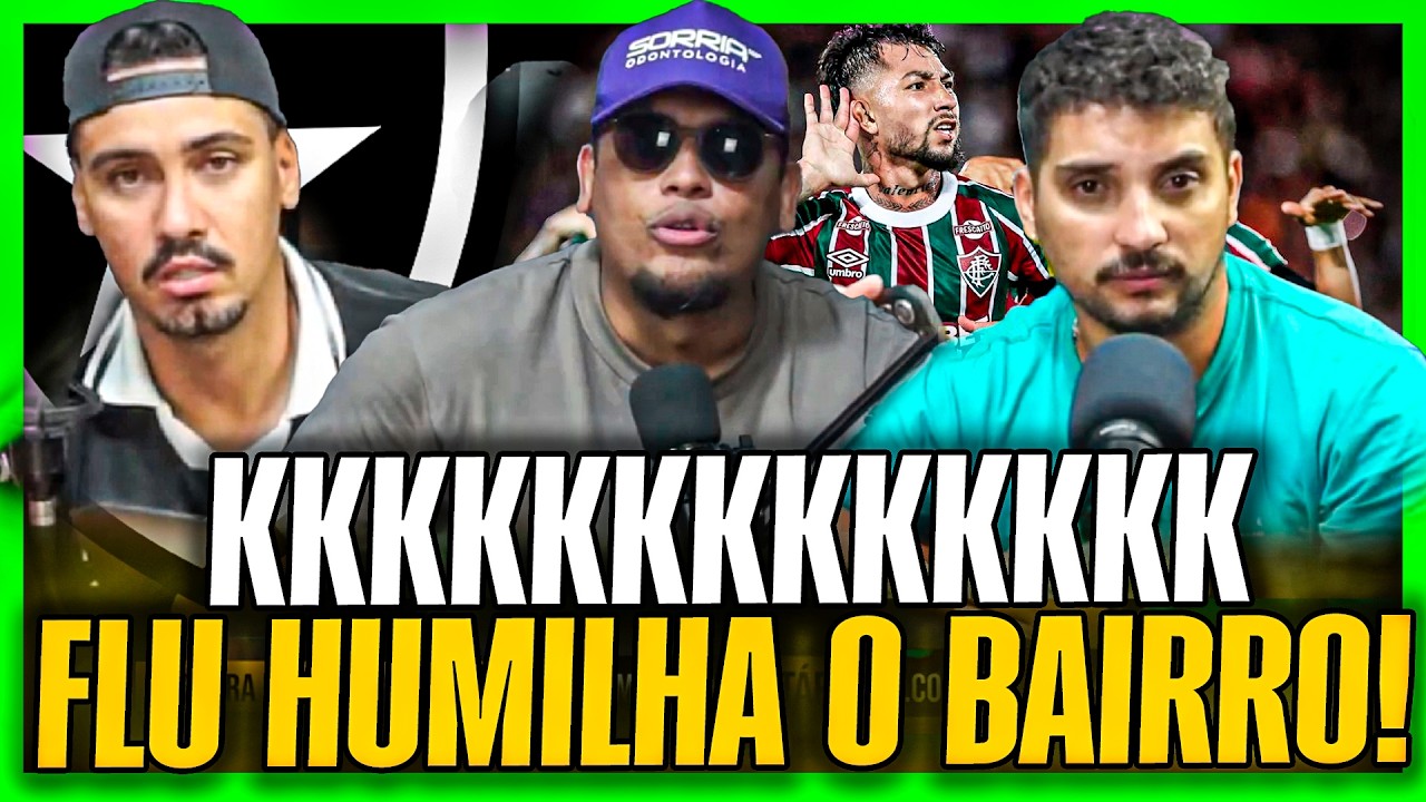 FLUMINENSE DOUTRINA BOTAFOGO MAIS UMA VEZ