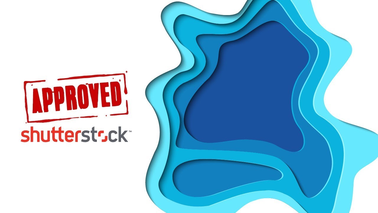 Paper Cut Out Vector Tutorial - Shadow yang diterima Shutterstock