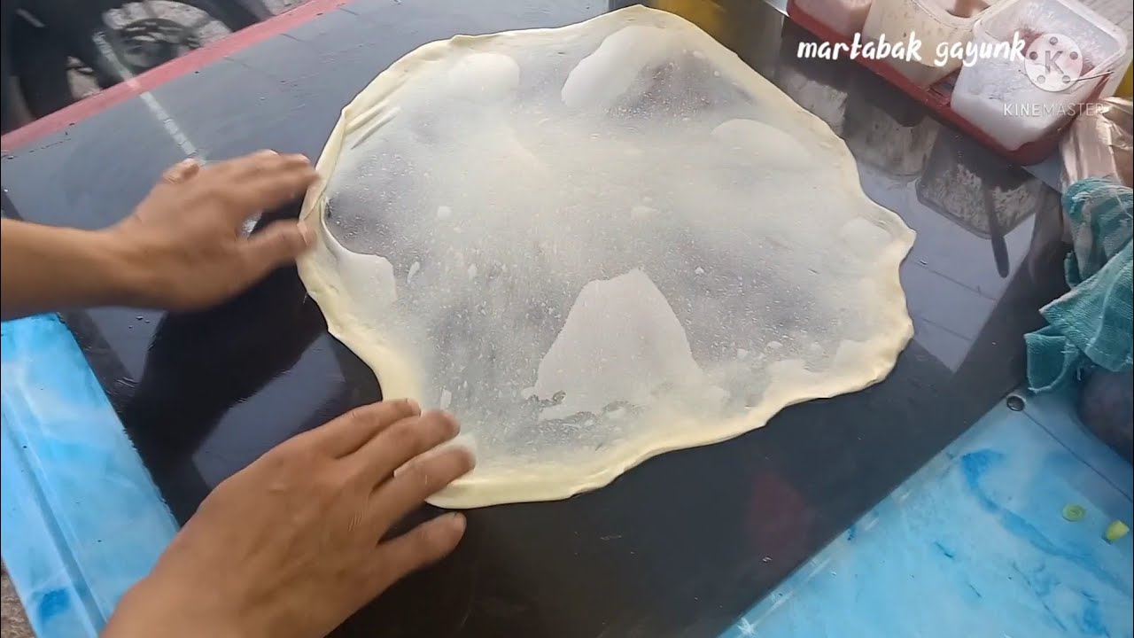 belajar ngeplek kulit martabak telor
