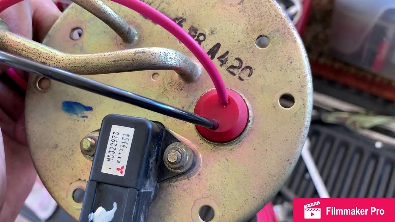 Eclipse 2G 95-99 - Rewire V2 para bomba de combustível