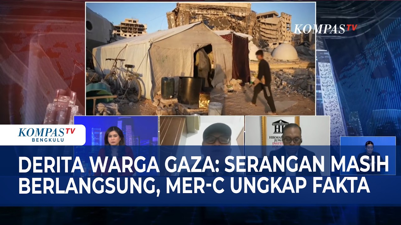 Derita Warga Gaza: Serangan Masih Berlangsung, MER-C Ungkap Fakta