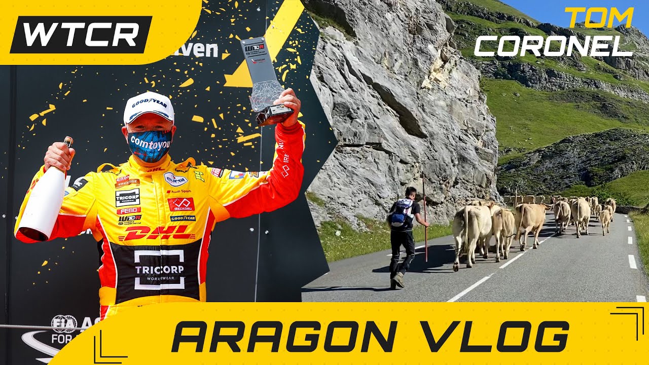 Roadtrip to Motorland Aragon in Spain for race 3 of the FIA WTCR 2021 | Aragon Vlog