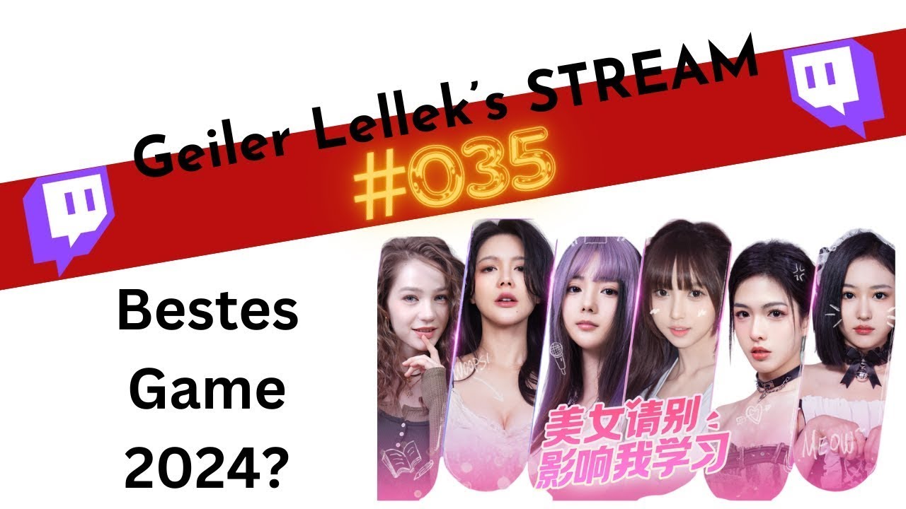 035 🔴 美女，请别影响我学习 (Schönheit, bitte beeinträchtige mein Arbeitszimmer nicht) 🔴 Stream vom 30.11.2024