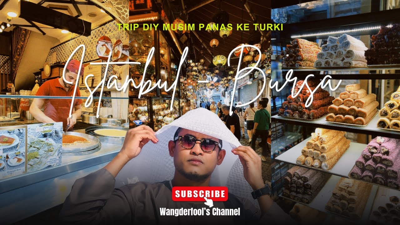 Turkey Vlog Part 1 : Trip DIY Musim Panas ke Turki - Misi mencari Blue Mosque