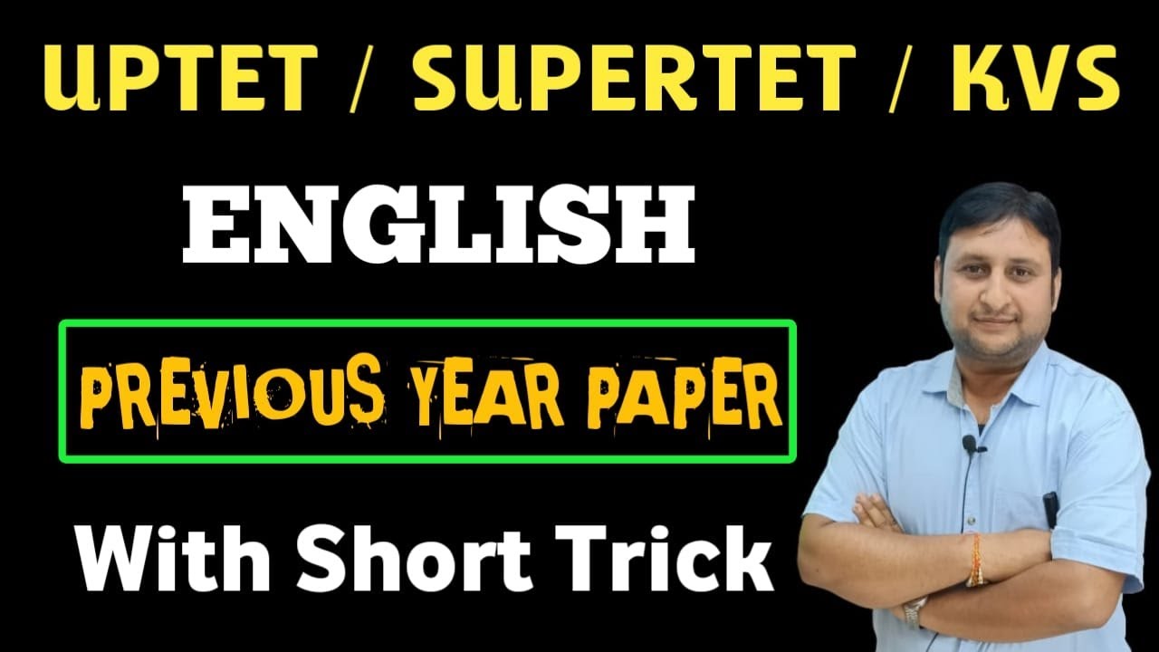 SET 26 || SUPERTET ENGLISH CLASS  || kvs english preparation prt || Kvs english classes| Live