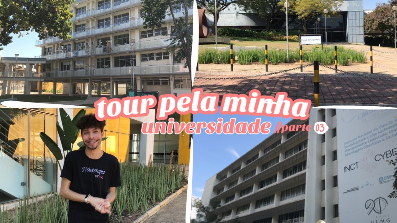 Tour pela  UFMG  -  Conhe&ccedil;a minha universidade federal // parte 03