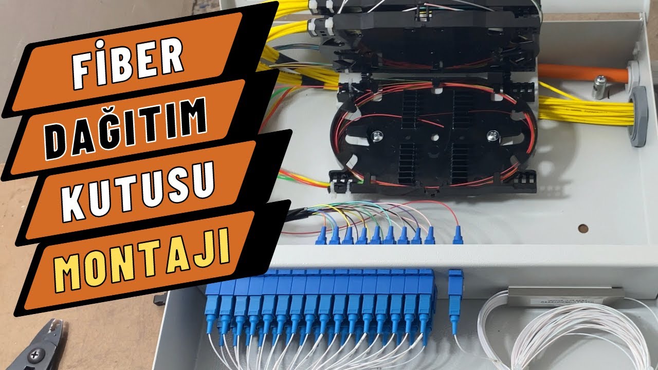 Fiber Optik Bina Sonlandırma Dağıtım Kutusu Montajı Nasıl Yapılır?