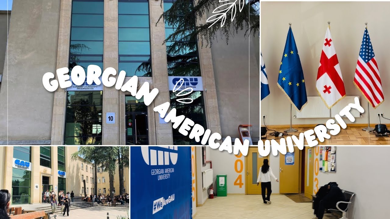 Georgian American university👩‍⚕️ with medicine, memories & motivation