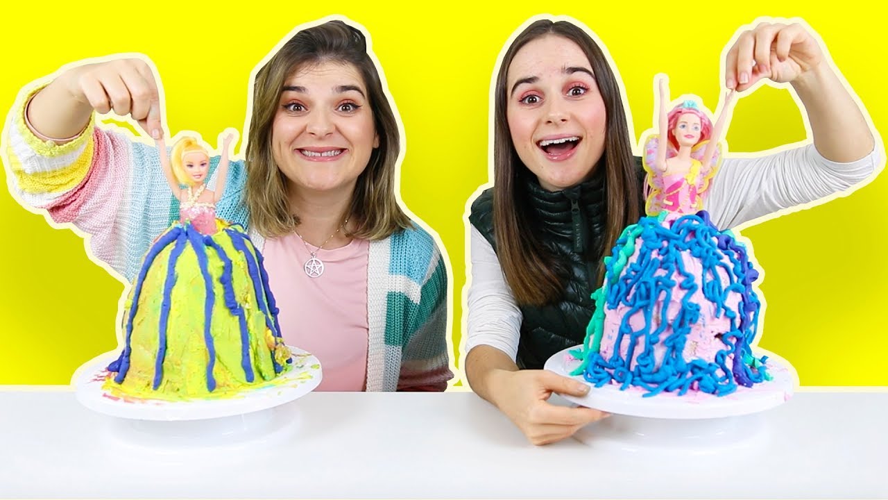 DESAFIO BOLO DE PRINCESA! 👸(DECORANDO)