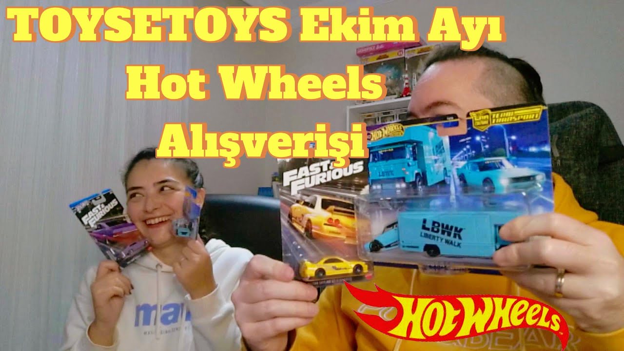 ToyseToys Ekim Ayı Hot Wheels Alışverişi