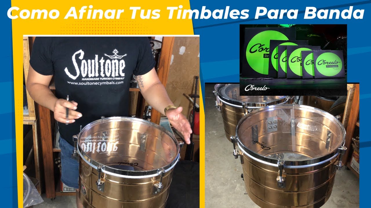 Como Afinar Timbales Para Banda (2022)