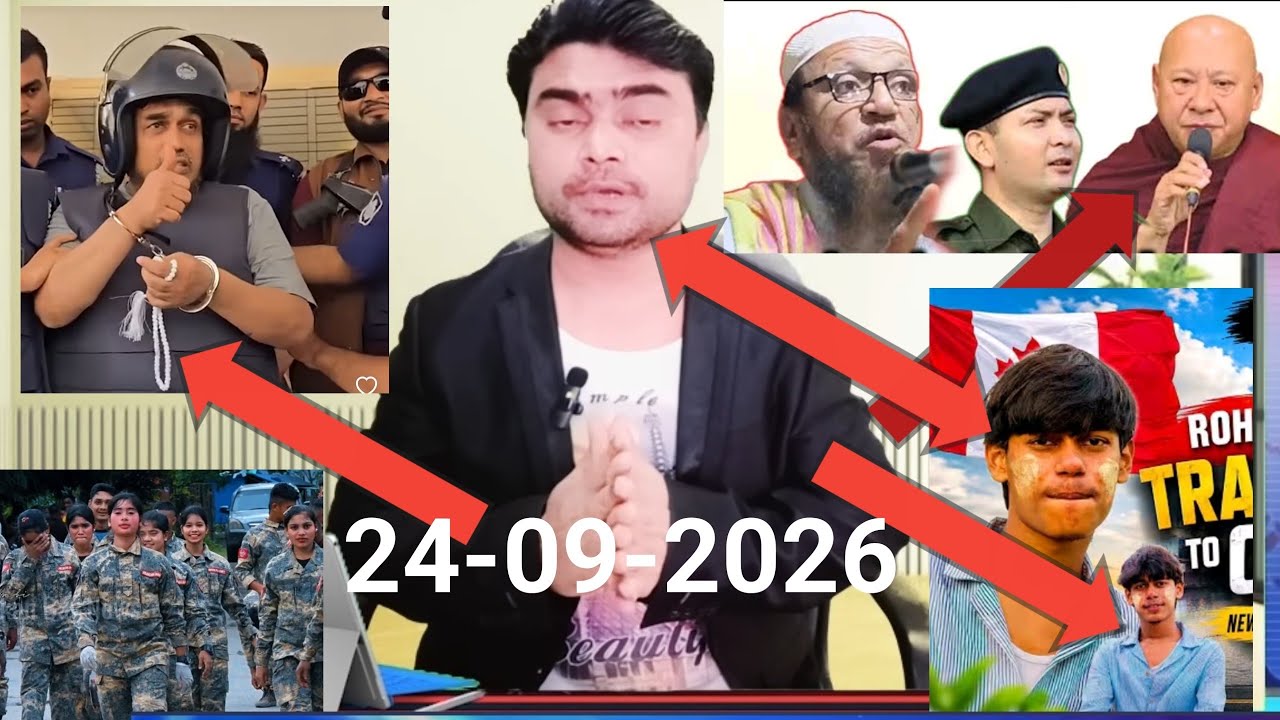 Rohingya daily news today |23-09-2026| ARSA News today 🥰 r vision| ARSA| Rohingya khober 