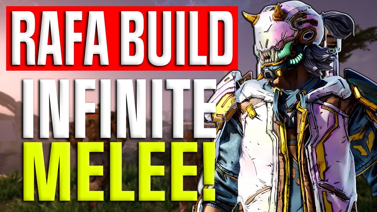 The MOST INSANE Rafa Build?? (Infinite Melee/Damage) | Borderlands 4