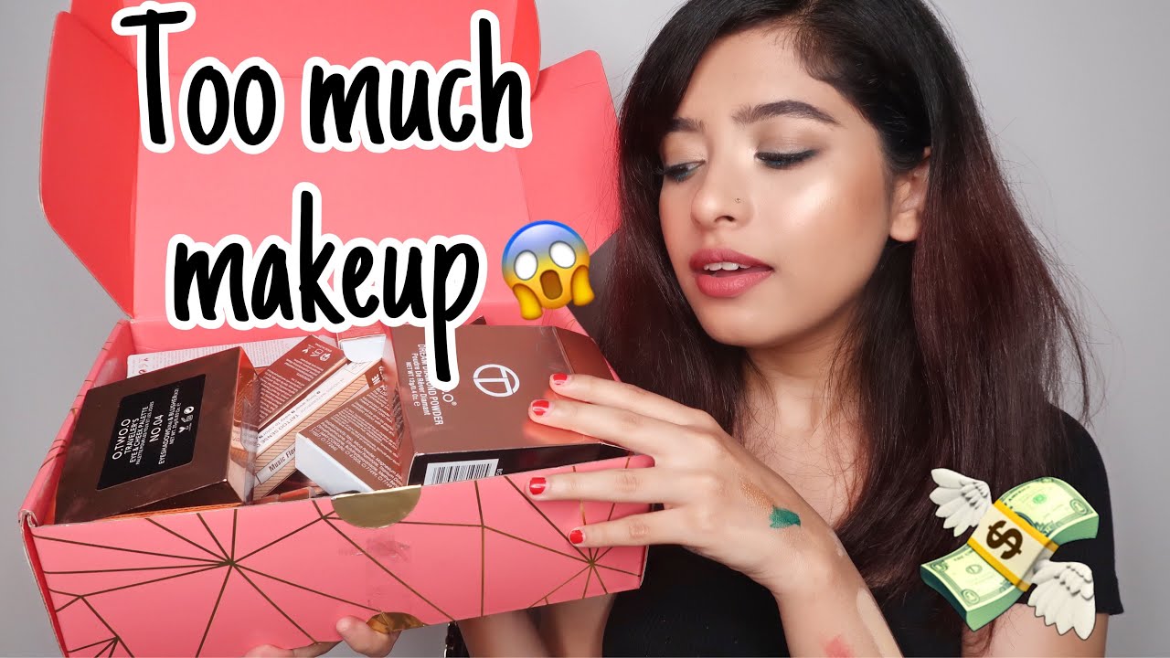 HUGE MAKEUP HAUL| AFFORDABLE MAKEUP | O.TWO.O,Swiss beauty, Blue heaven Anindita Chakravarty
