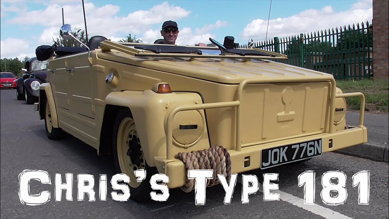 Chris's VW Type 181 Trekker - Drive & Walkaround. Kubel Wagon VW Thing, Vintage Military Style! :)