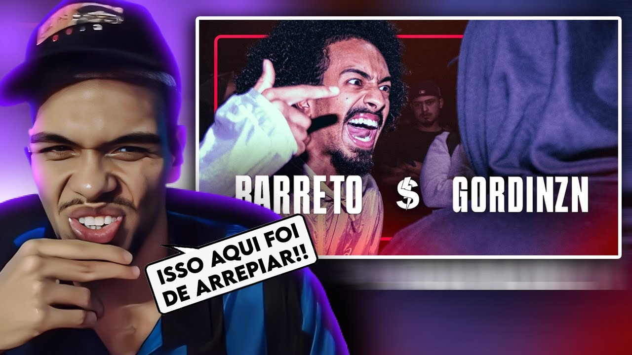 (EMOCIONANTE) BARRETO x GORDINZN | PRIMEIRA FASE | BATALHA DO S #64 - [REACT]