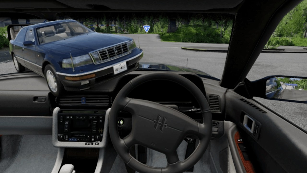 1989 Hirochi Theria POV Test Drive (BeamNG.Drive) | CarReviews9M