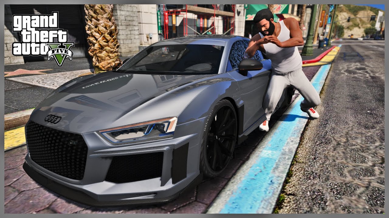 KRADU LUXUSNÍ AUTA JAKO BEZDOMOVEC! (GTA 5 Módy)