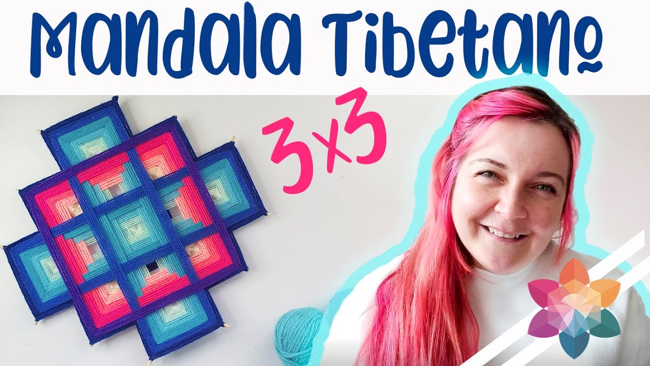 Francisca León /// Mandala Tibetano 3x3