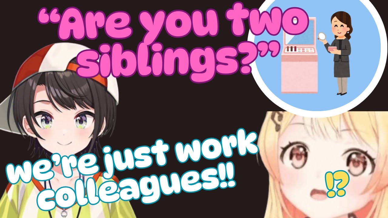 【Hololive】Kanade And Subaru Gets Mistaken For Siblings