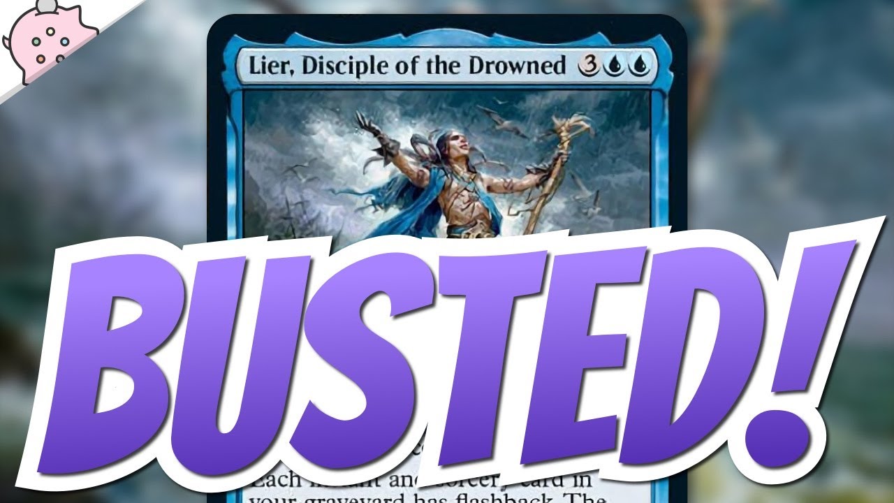 This Commander is Busted! | Lier, Disciple of the Drowned | Innistrad Midnight Hunt Spoilers | MTG