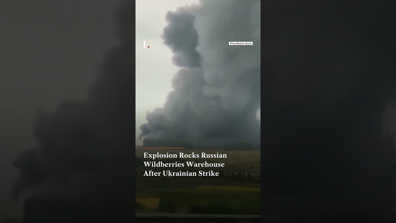 Explosion Rocks Russian Wildberries Warehouse After Ukrainian Strike | Firstpost News | N18G